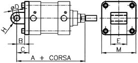 Cerniera maschio