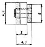 Dimensioni di ingombro sensori magnetici